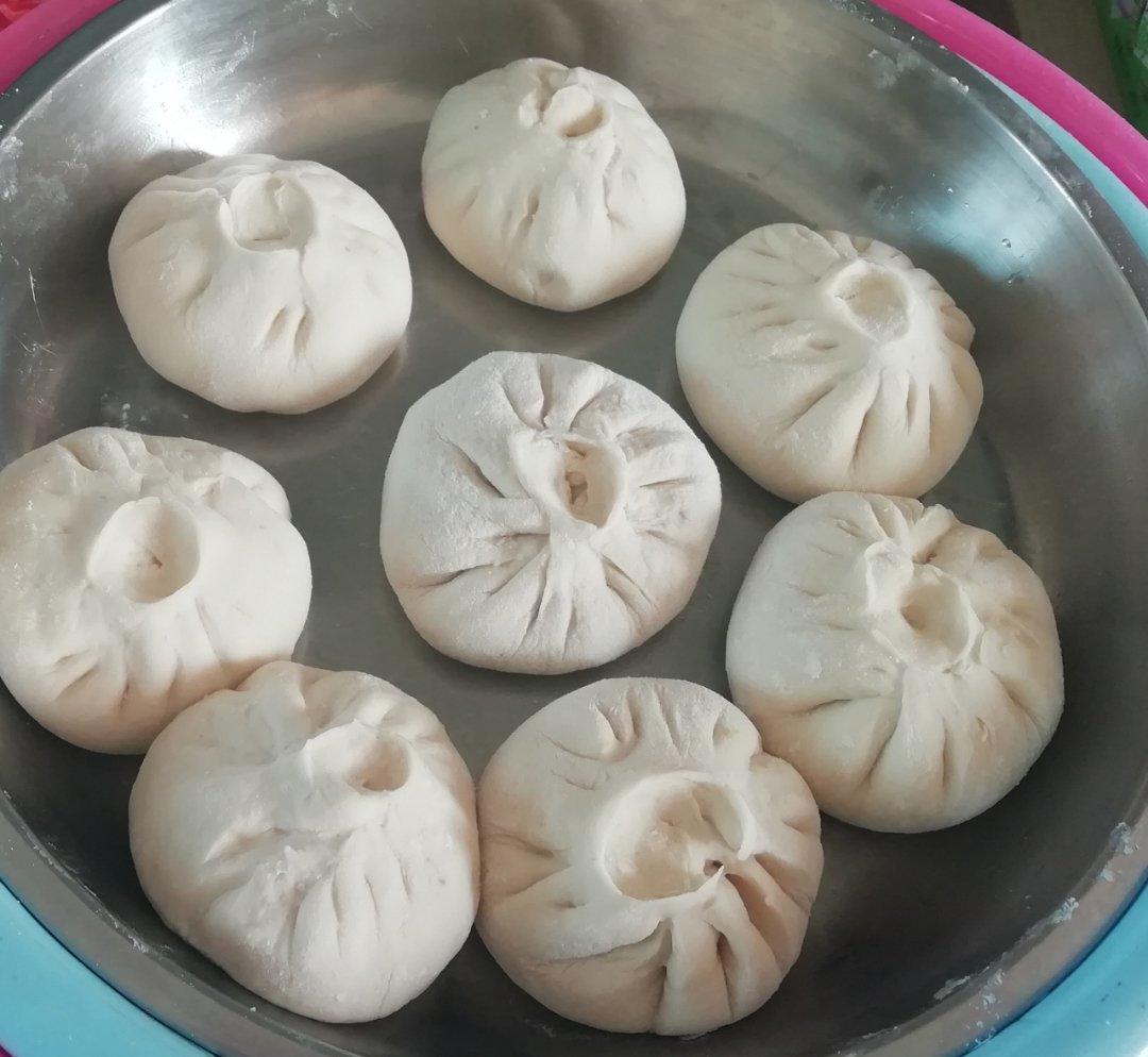 素卷心菜包子