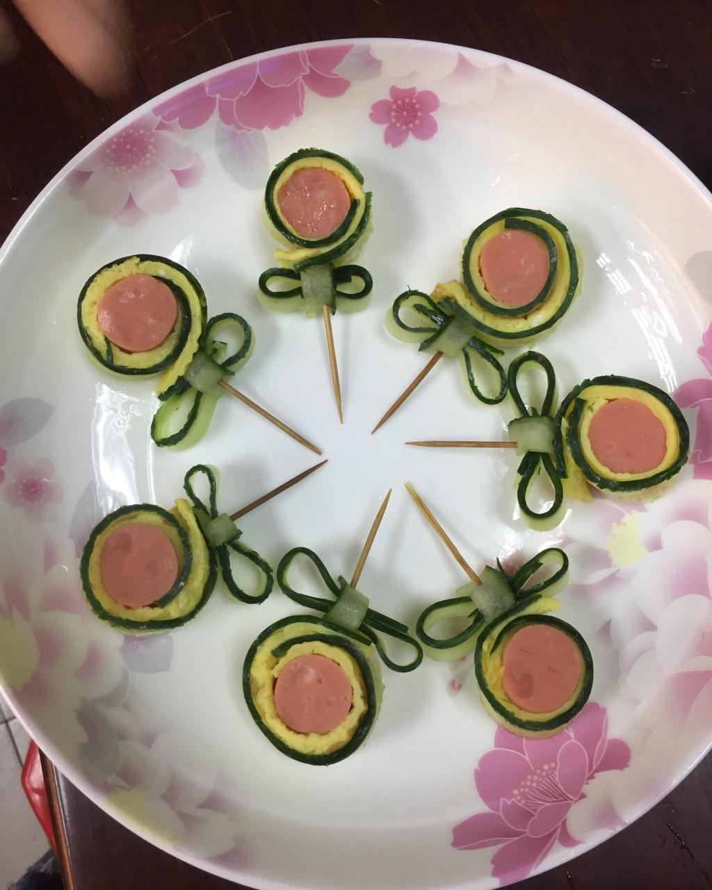 便当扮美神器——黄瓜棒棒糖