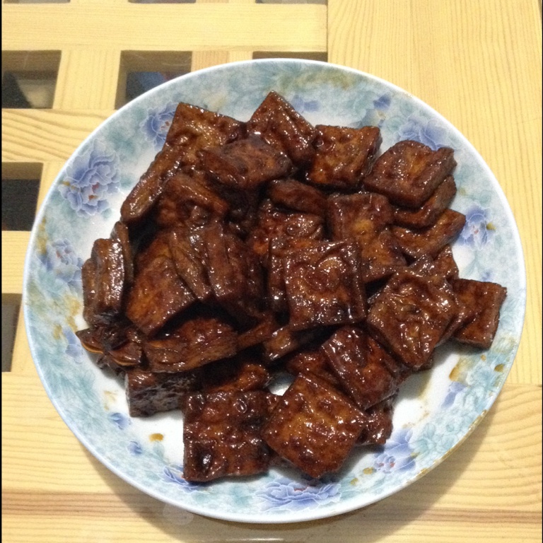 蜜汁豆干