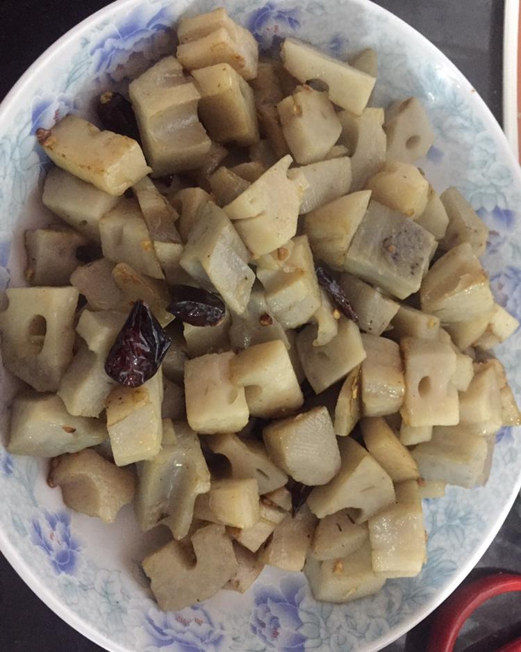 炝炒藕丁