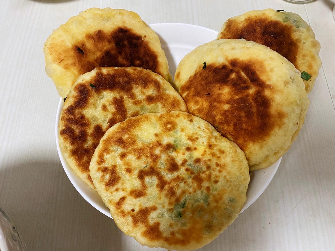 发面韭菜饼