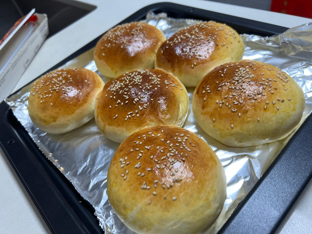 汉堡包面包胚