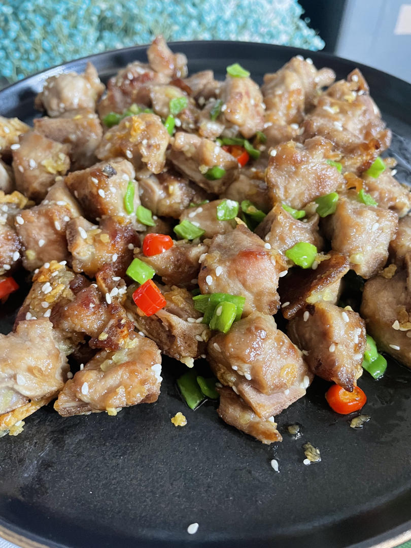 完美复刻中餐厅38块钱一份的椒盐排骨，骨香肉烂，好吃到吮手指