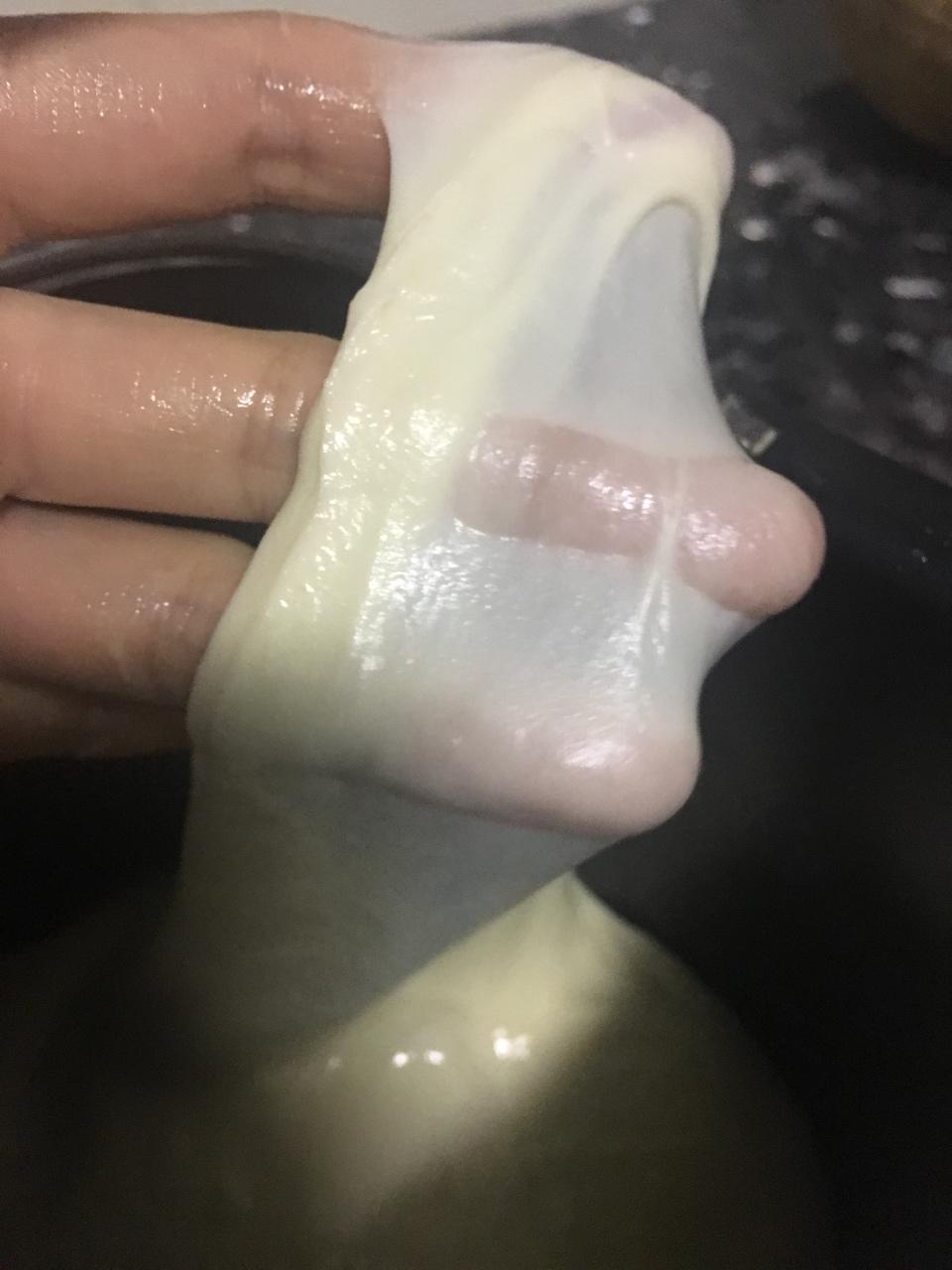 面包机都能揉出手套膜（不用剪刀，面包机出膜最详细指导）