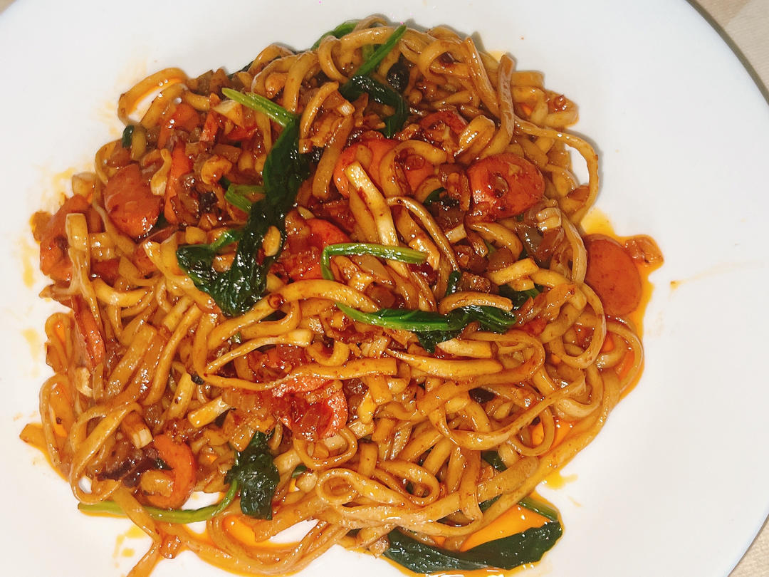 🍜最简单最好吃的家常炒面