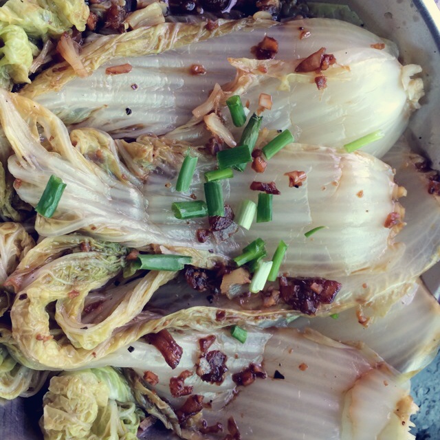 蒜蓉粉丝蒸娃娃菜