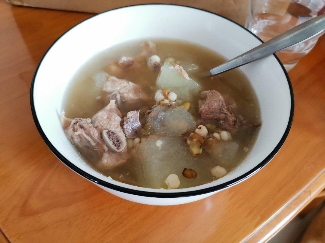 排骨冬瓜薏仁绿豆汤