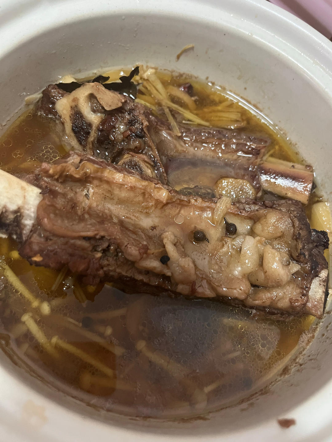 香焖牛排骨