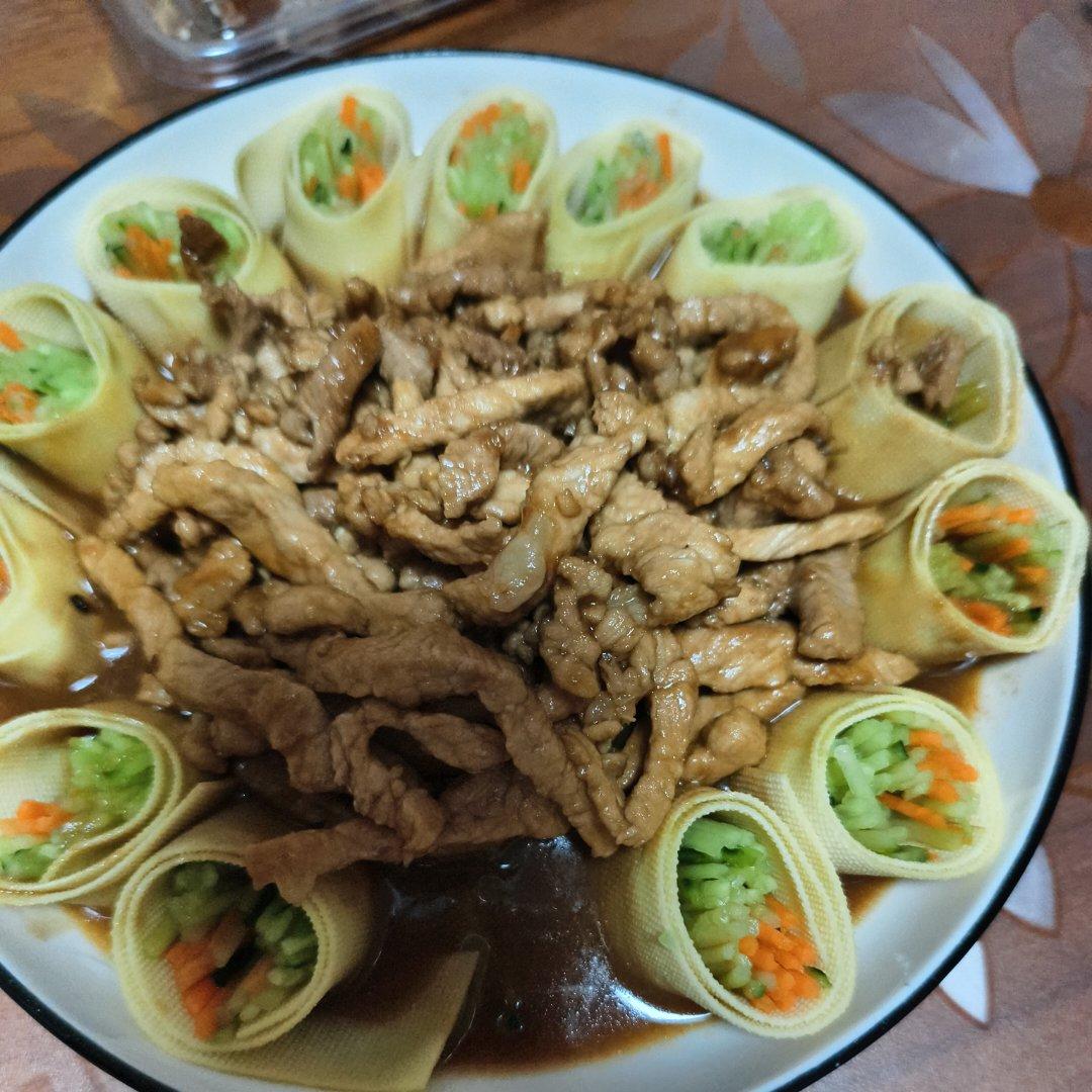 超美年菜——京酱肉丝