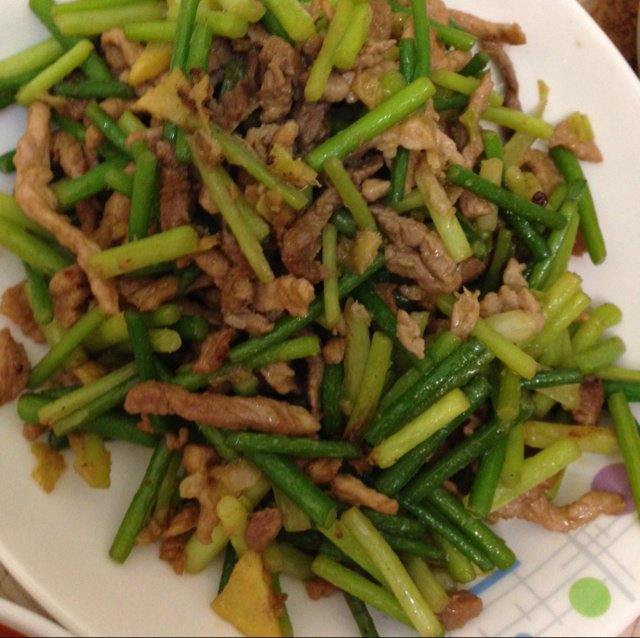 蒜薹炒肉