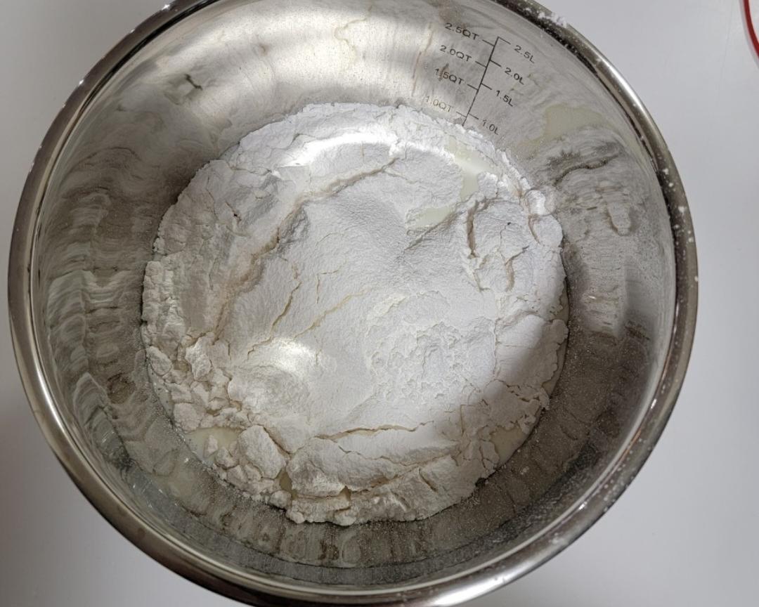 纯奶手撕吐司的做法 步骤1