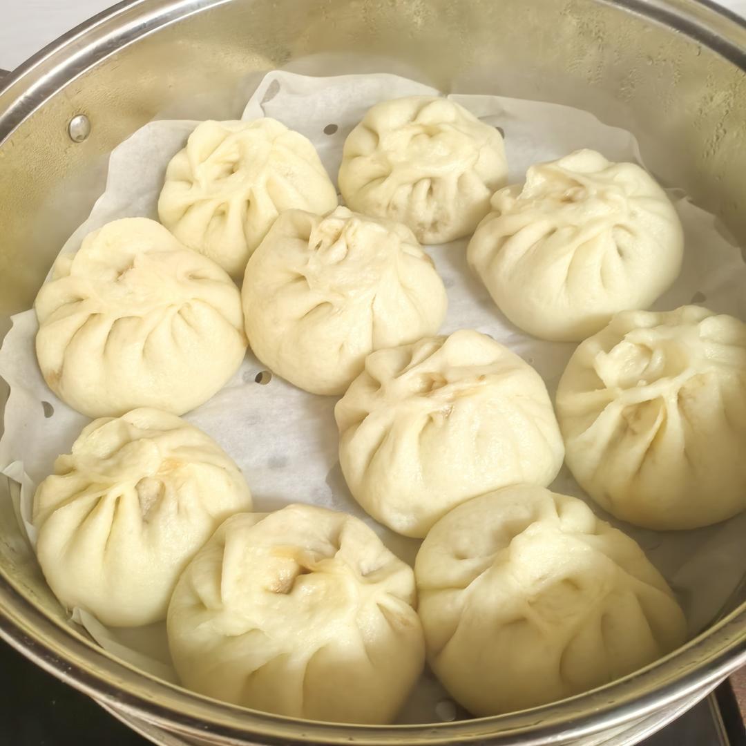 牛肉大葱包子