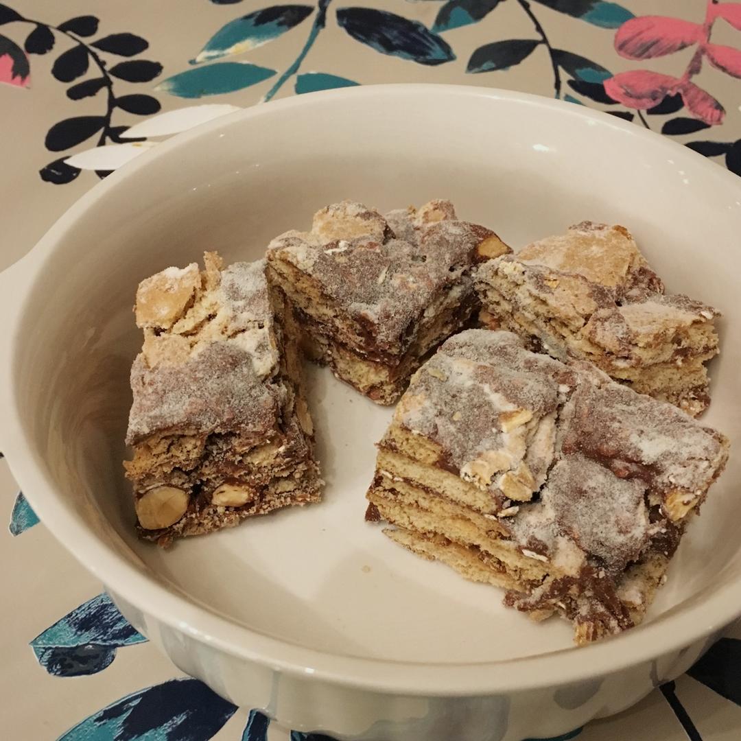 风靡吃货圈的雪花酥