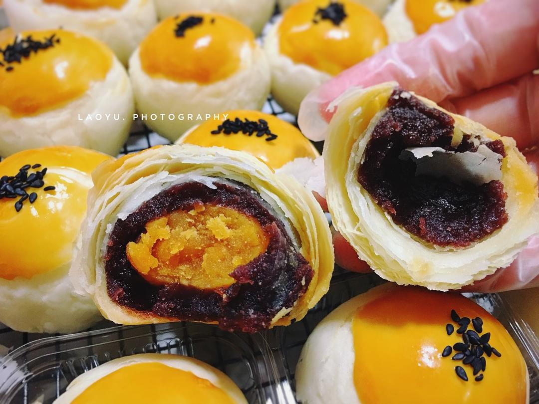 红豆沙月饼蛋黄酥青团适用