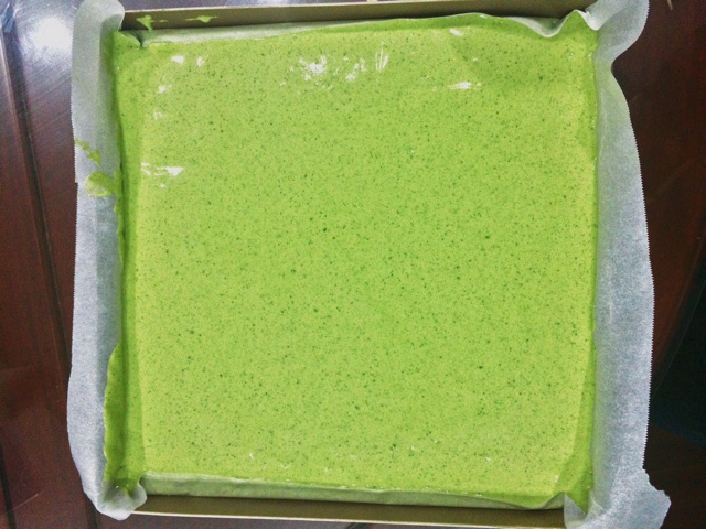 抹茶红豆蛋糕卷（福田淳子版）