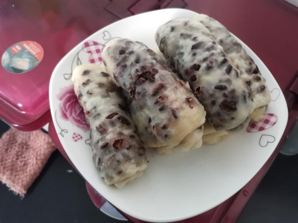 简单易做红豆卷饼