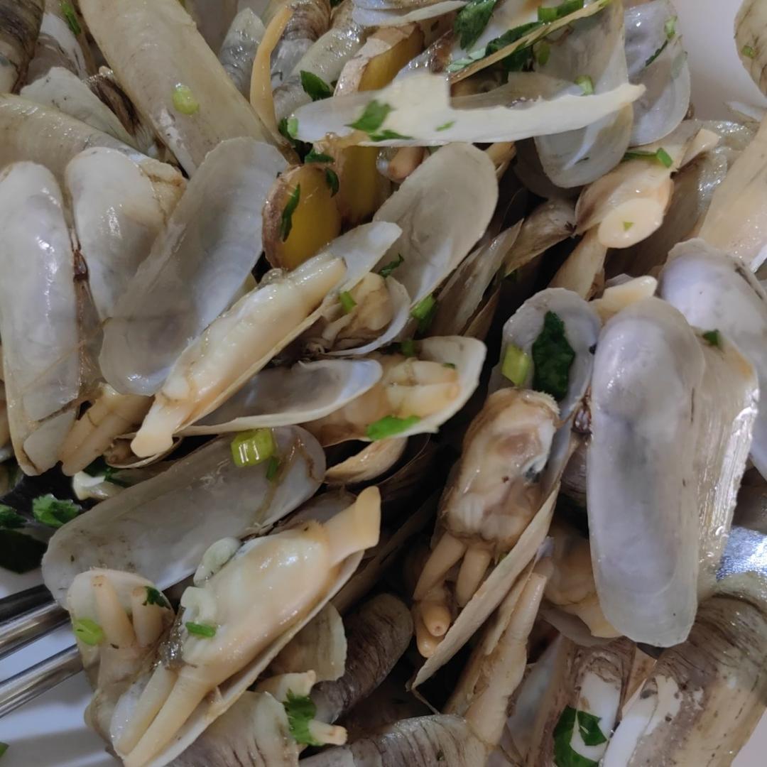 葱油蛏子