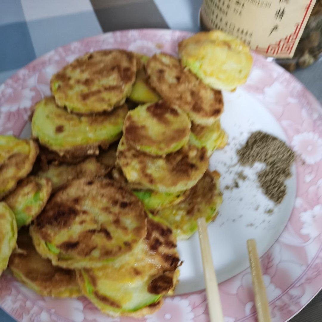 韩式煎西葫芦
