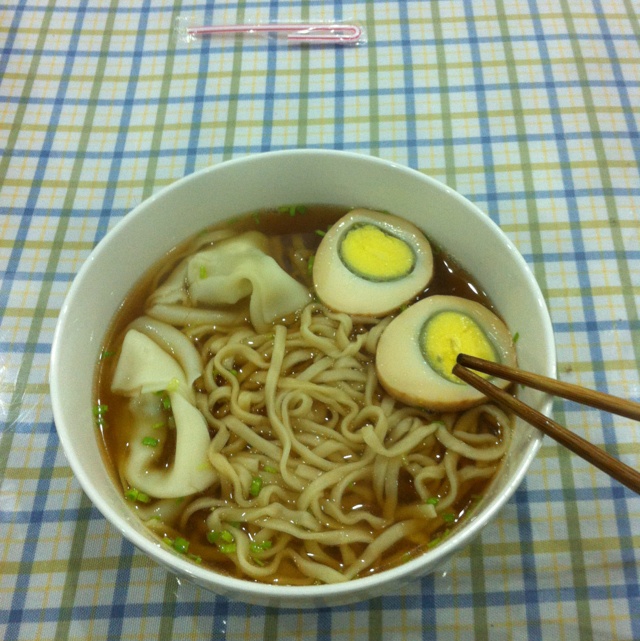 香菇馄饨面