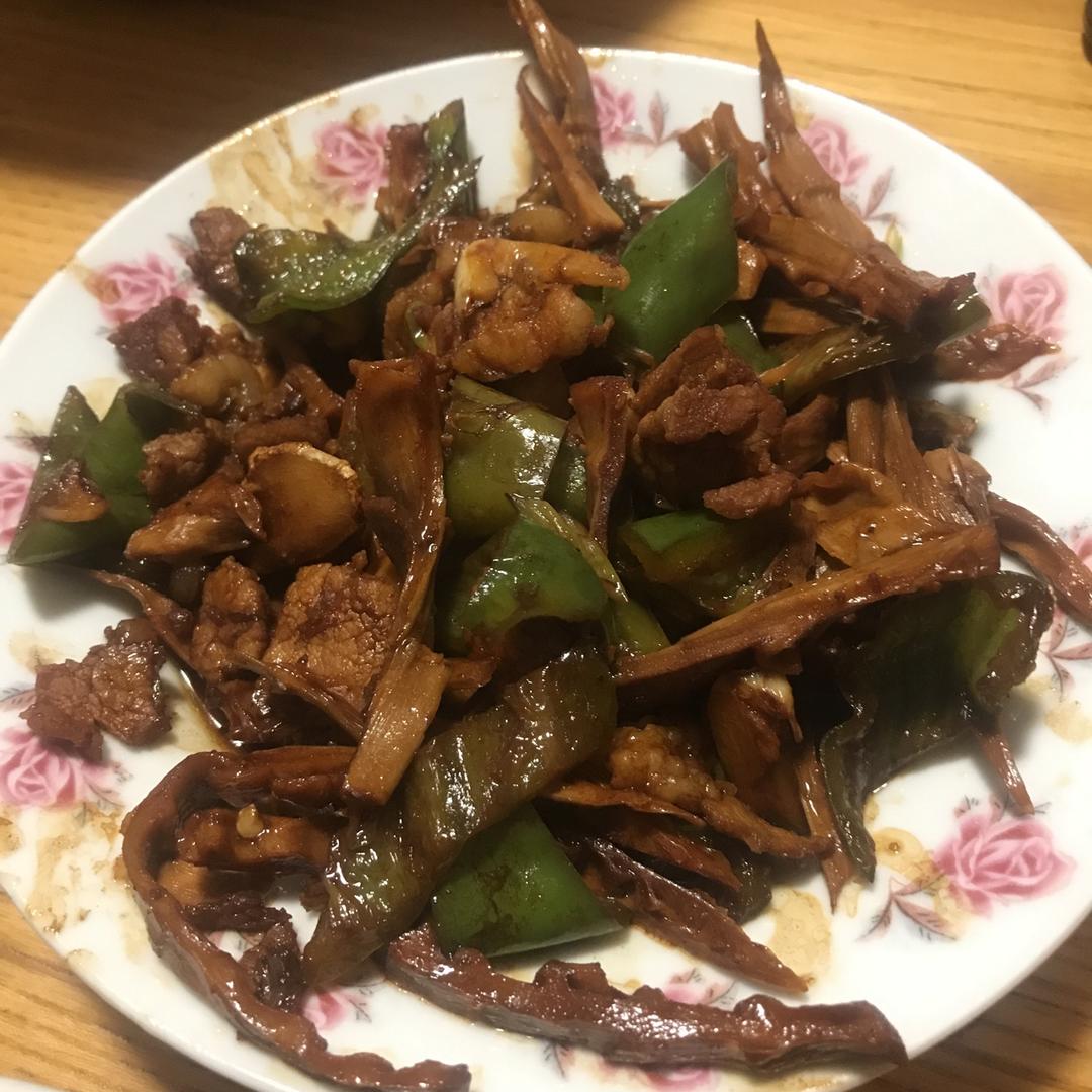 笋干炒肉