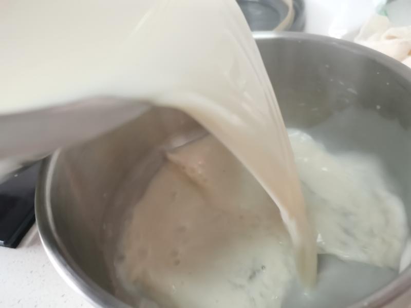 纯奶手撕吐司的做法 步骤1