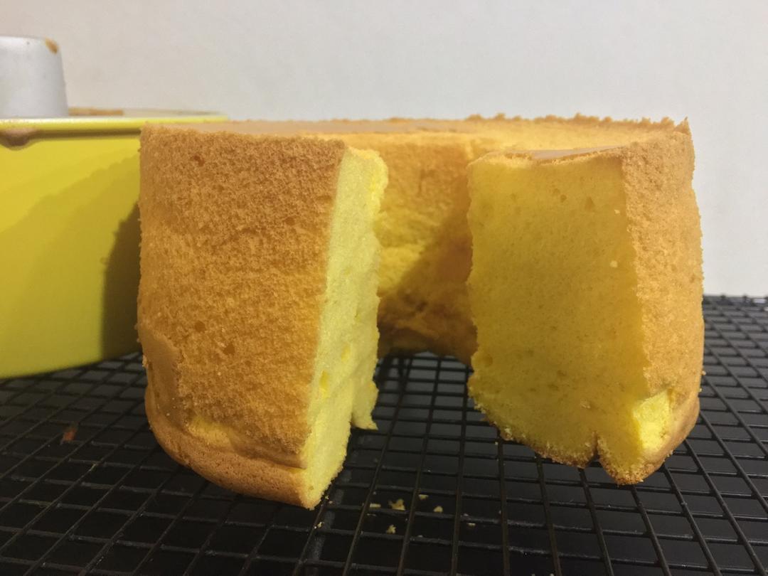 南瓜戚风蛋糕