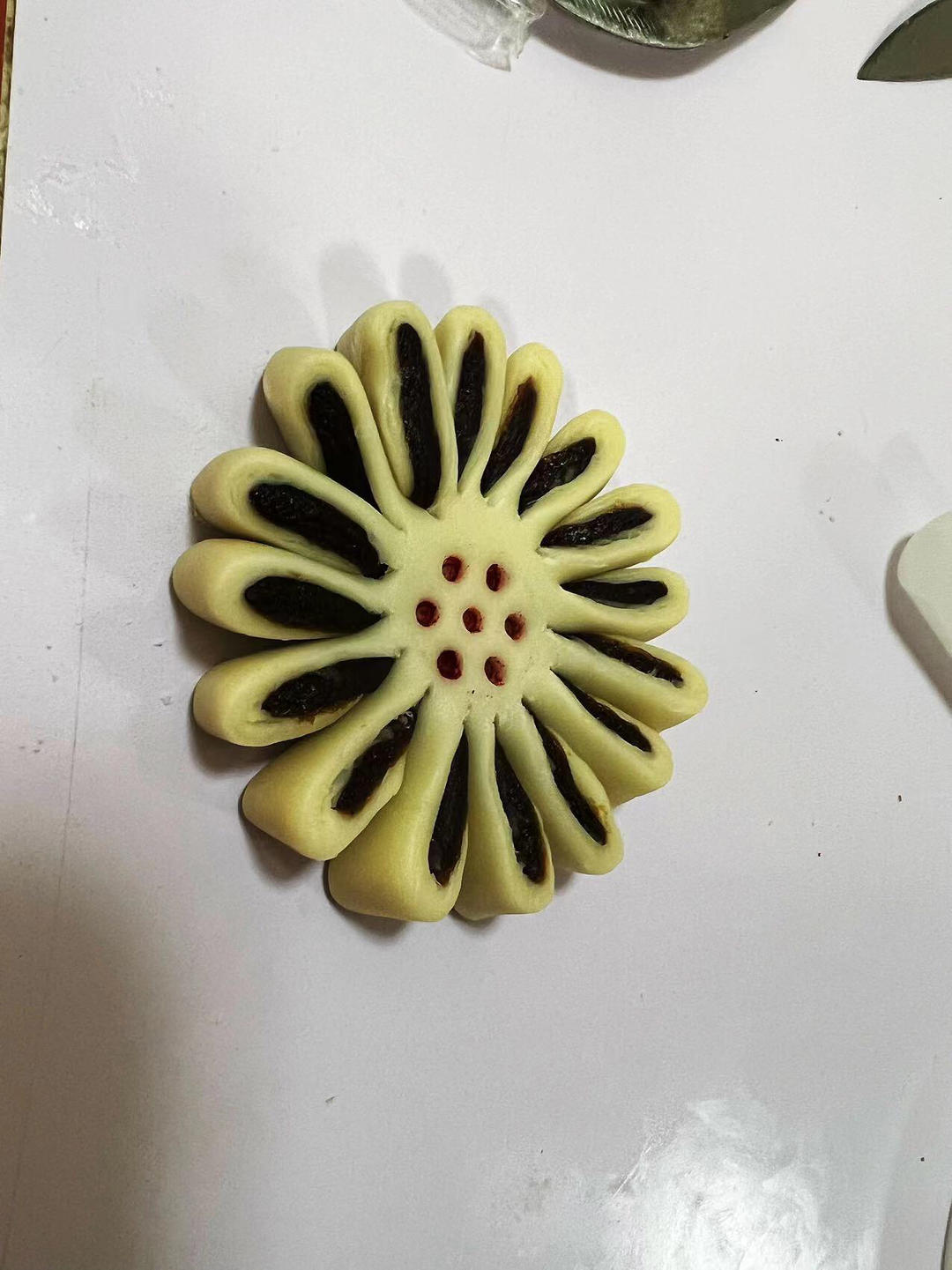枣花酥，枣泥菊花酥