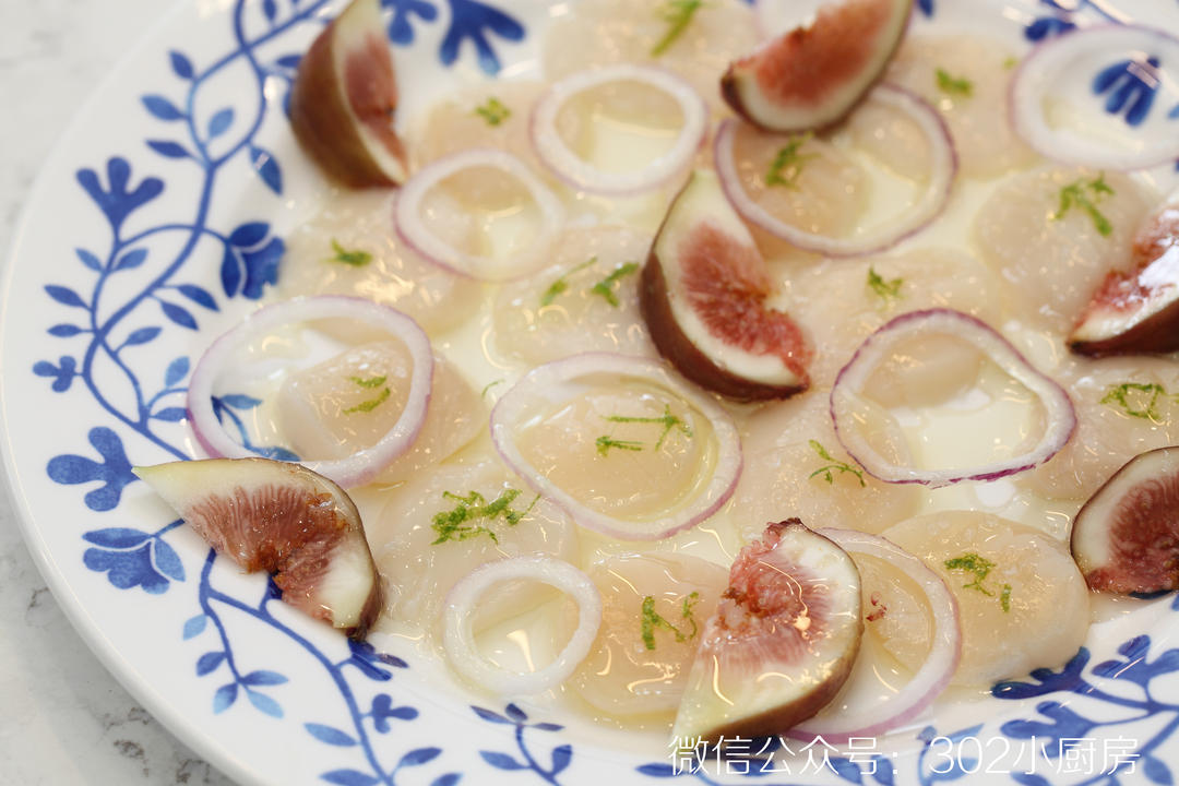 【0726】青柠渍虾夷扇贝  <302小厨房>