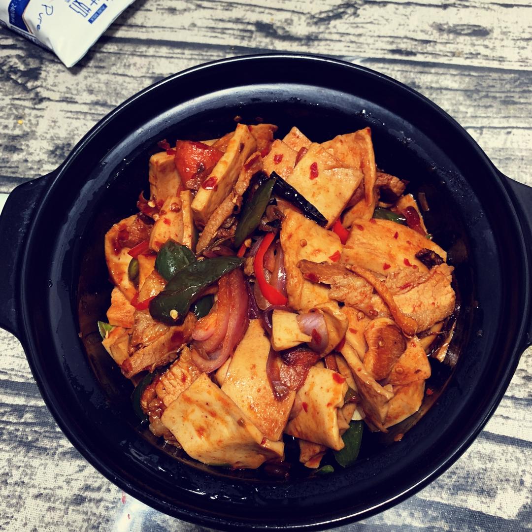 干锅千页豆腐