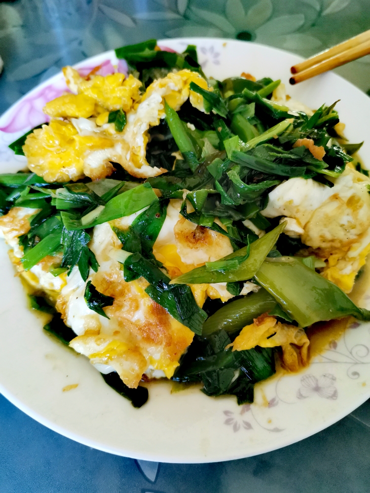 韭菜炒鸡蛋的做法