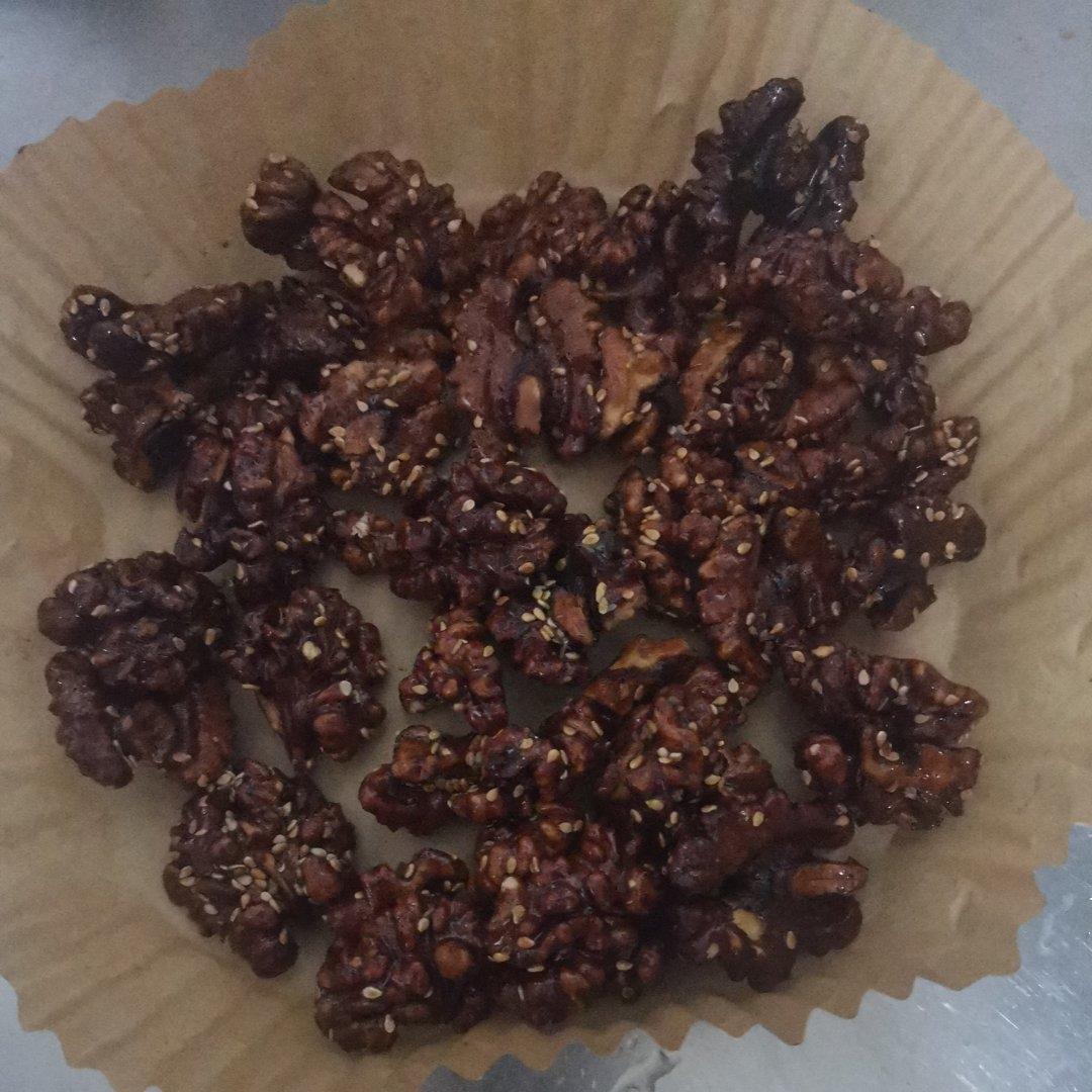 免油炸，空气炸锅或烤箱都能做的琥珀核桃
