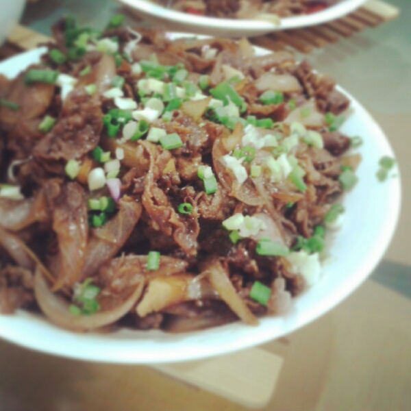 Gyudon--- 牛丼(吉野家牛肉饭)