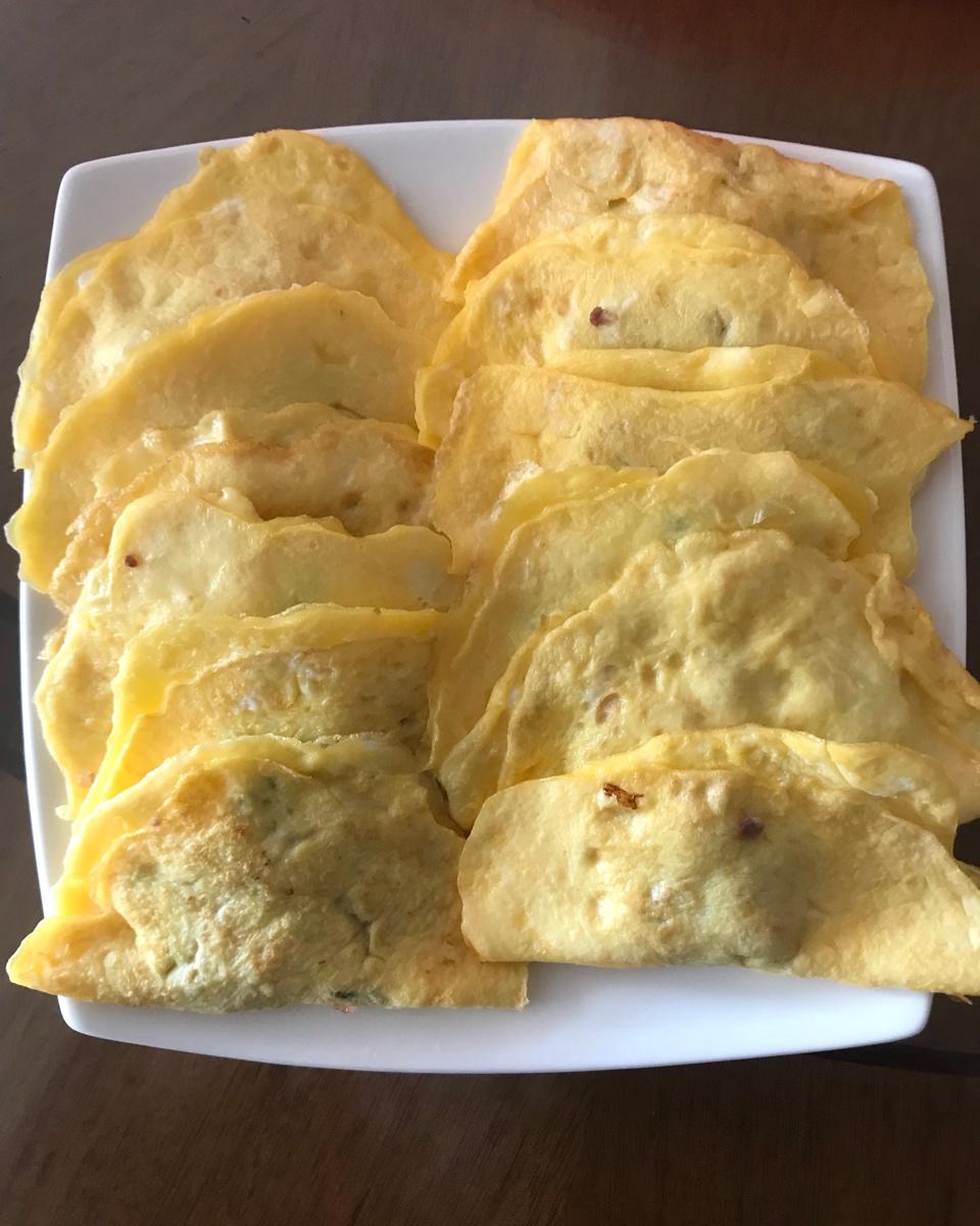 蛋饺（平底锅版)