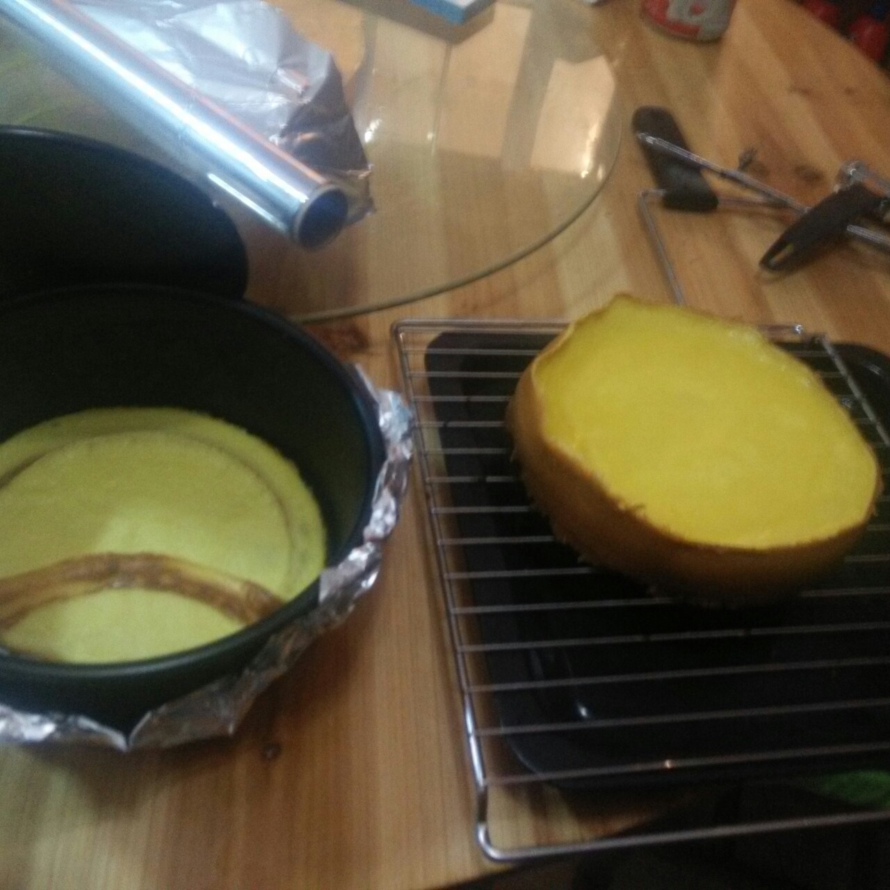 烤箱做蛋糕（戚风蛋糕的做法）