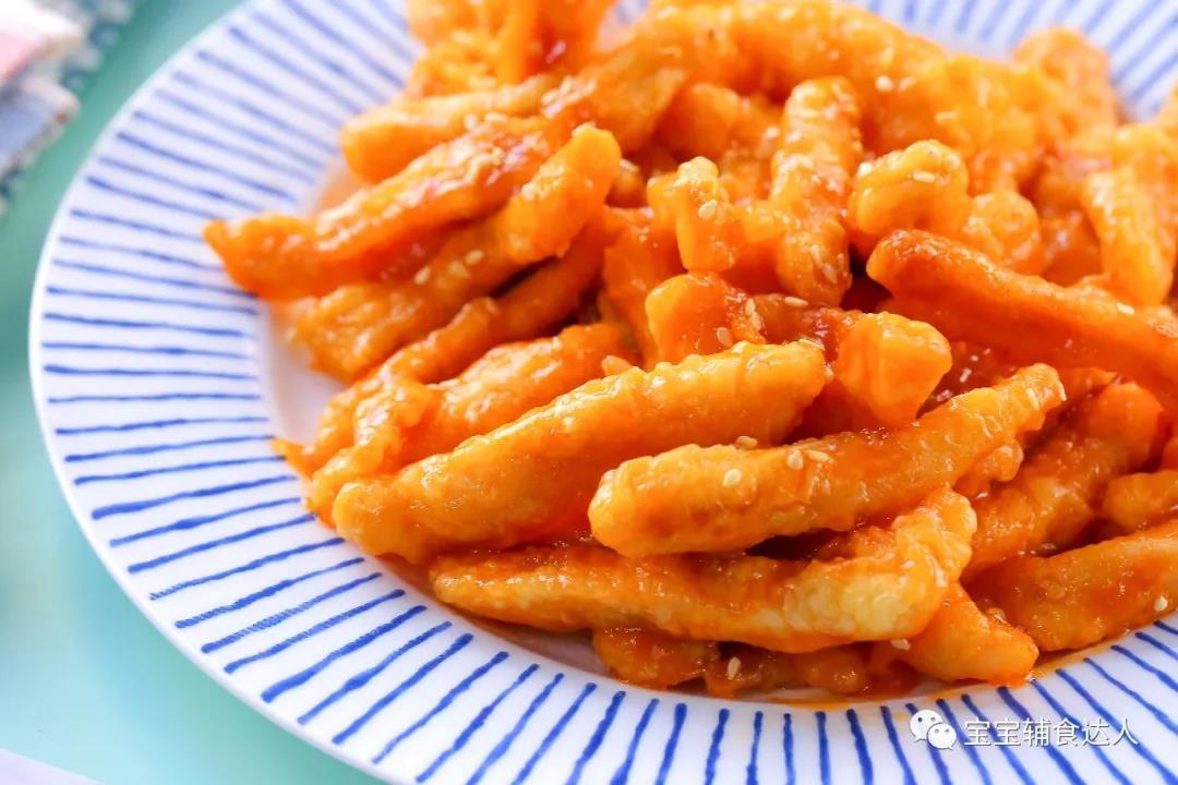 糖醋鸡柳 宝宝辅食食谱的做法