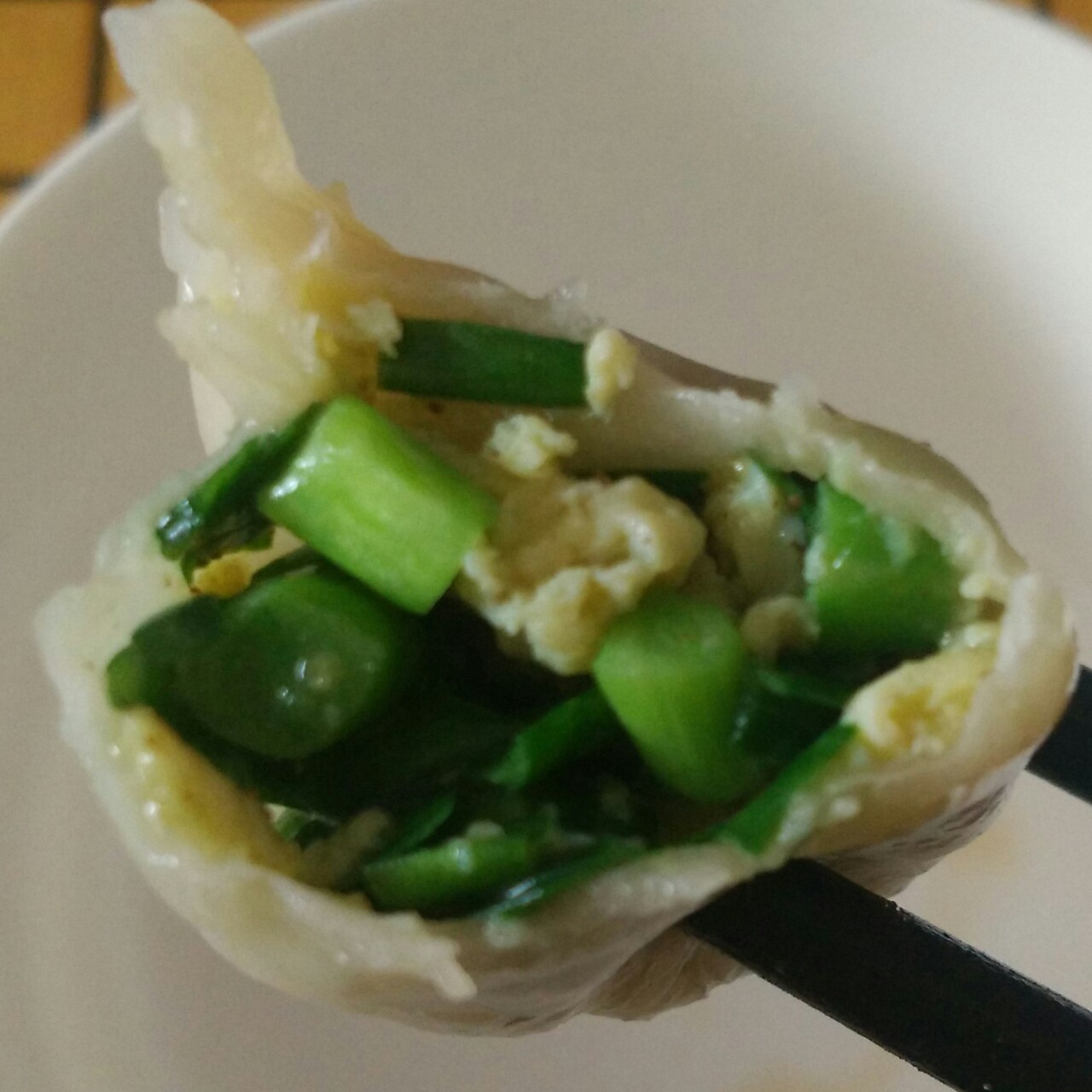 韭菜鸡蛋饺子
