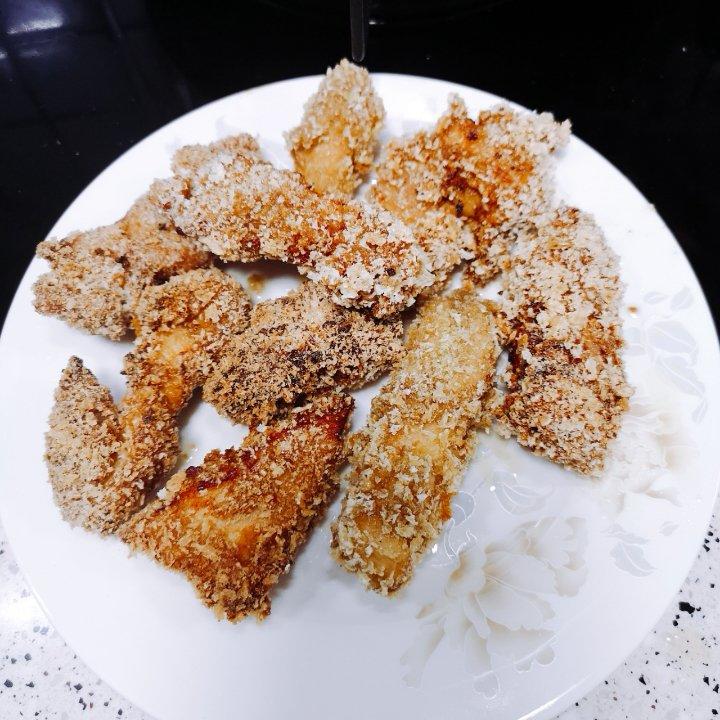 m7_feel好纠结做的油炸鸡胸肉