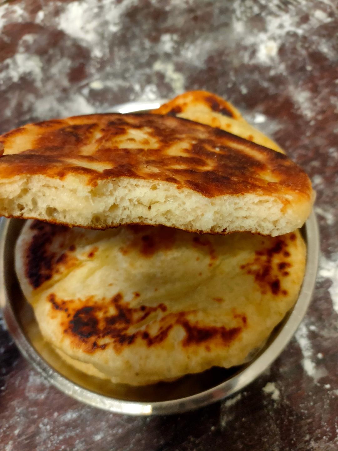 超宣软的发面饼