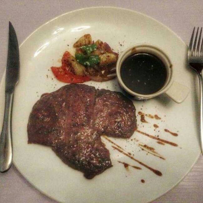 黑椒牛排