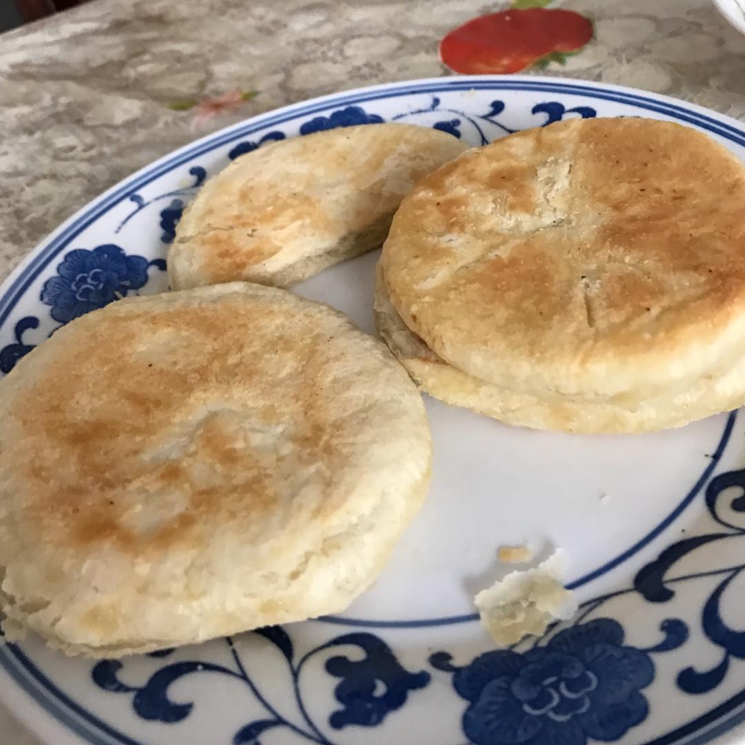 发面油酥小糖饼