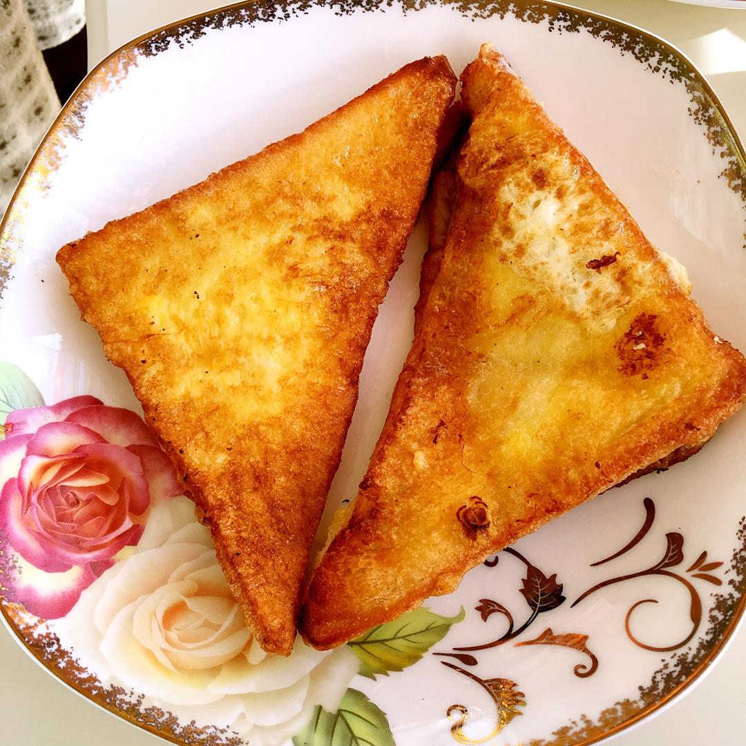 请叫我少妇厨娘做的煎面包片