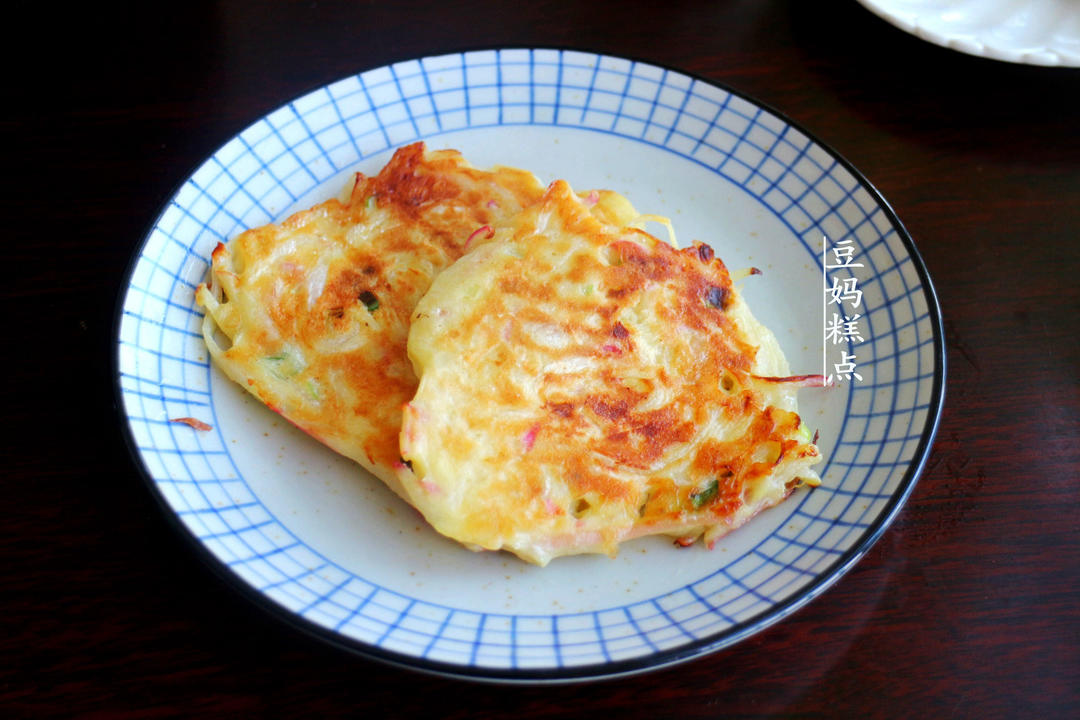 萝卜丝饼，太香了，通气润肠的好早餐的做法