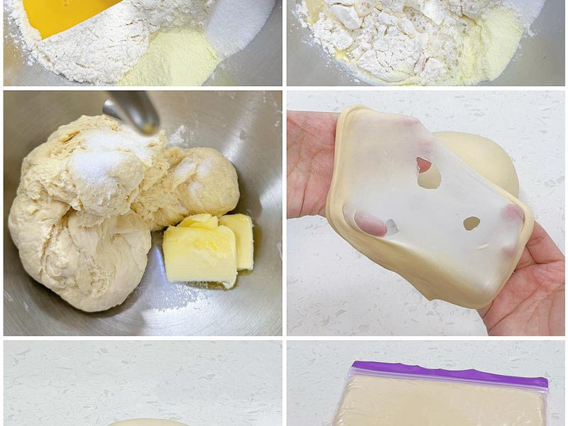 纯奶手撕吐司的做法 步骤1