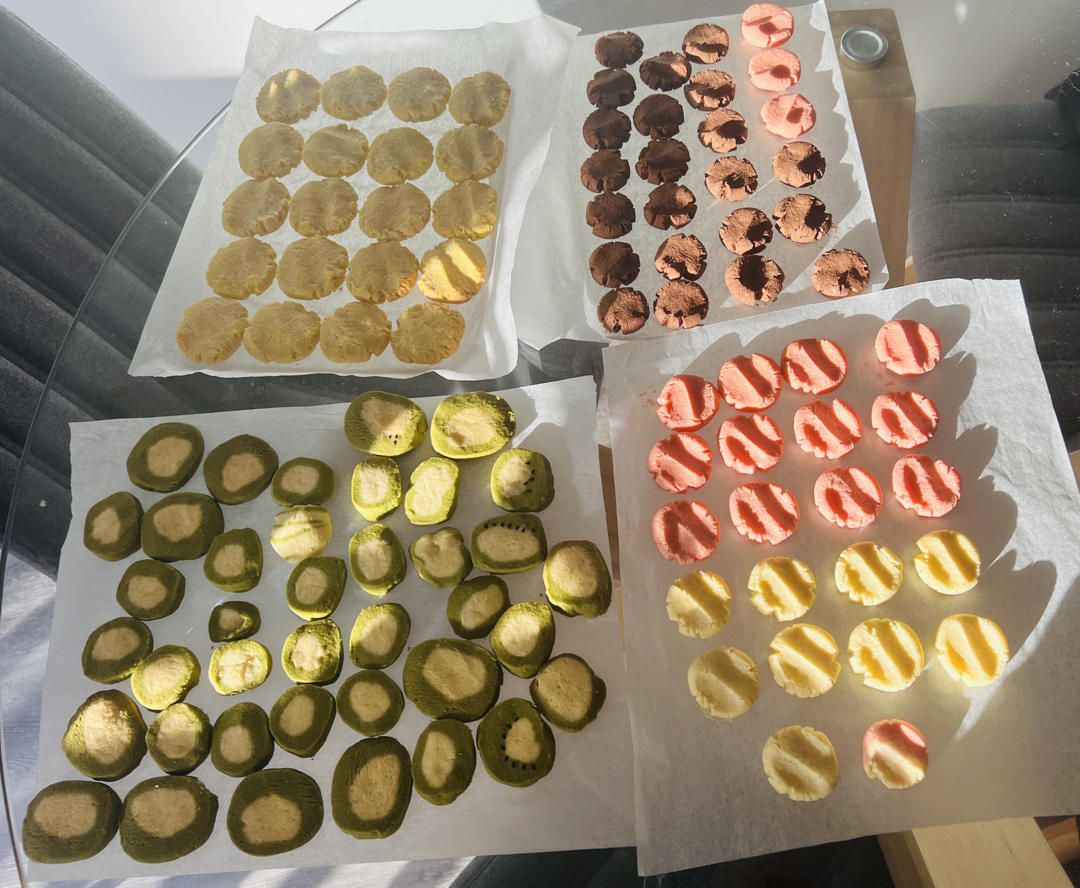 爱的手印——三种口味玛格丽特饼干