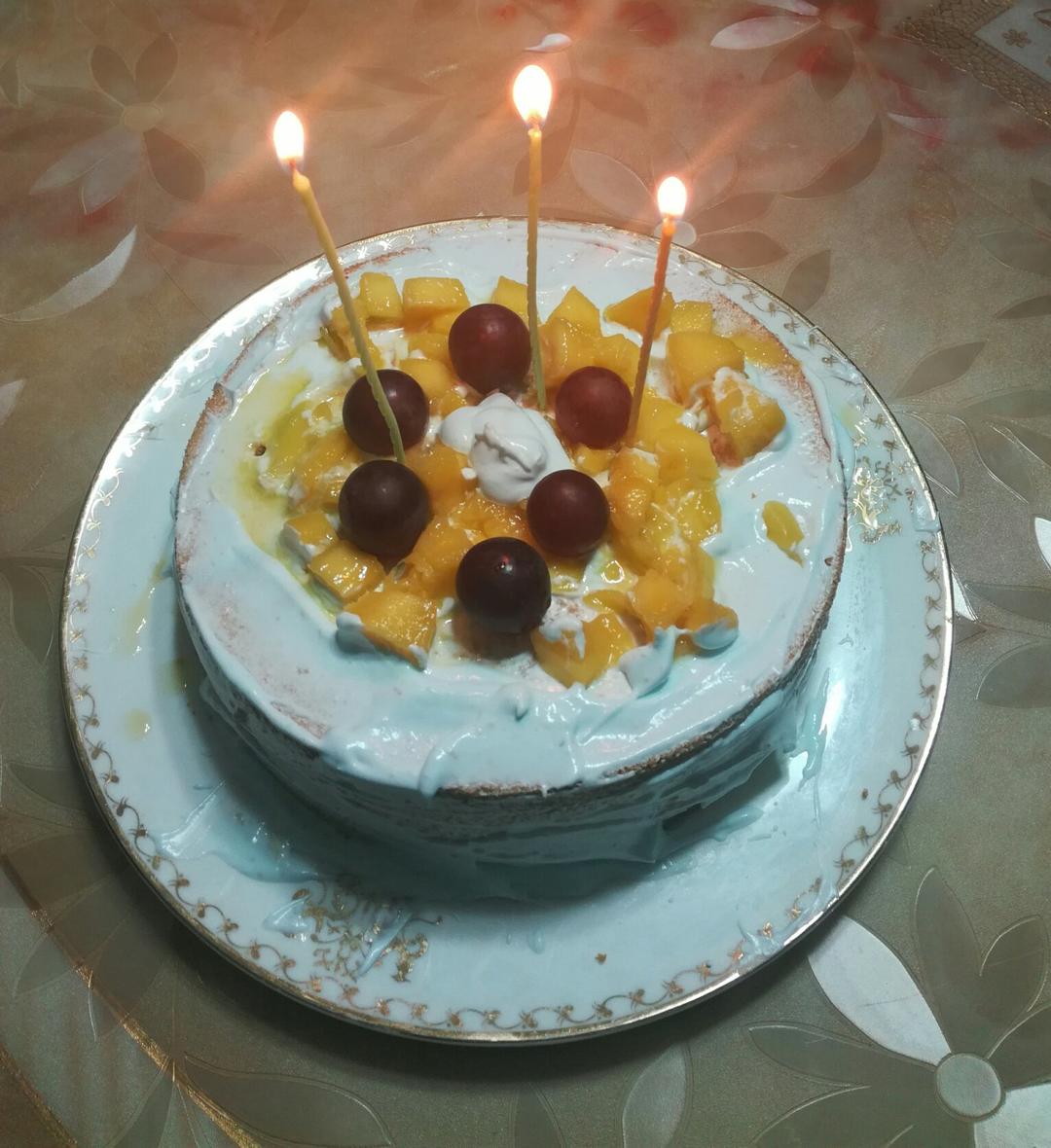 烤箱做蛋糕（戚风蛋糕的做法）