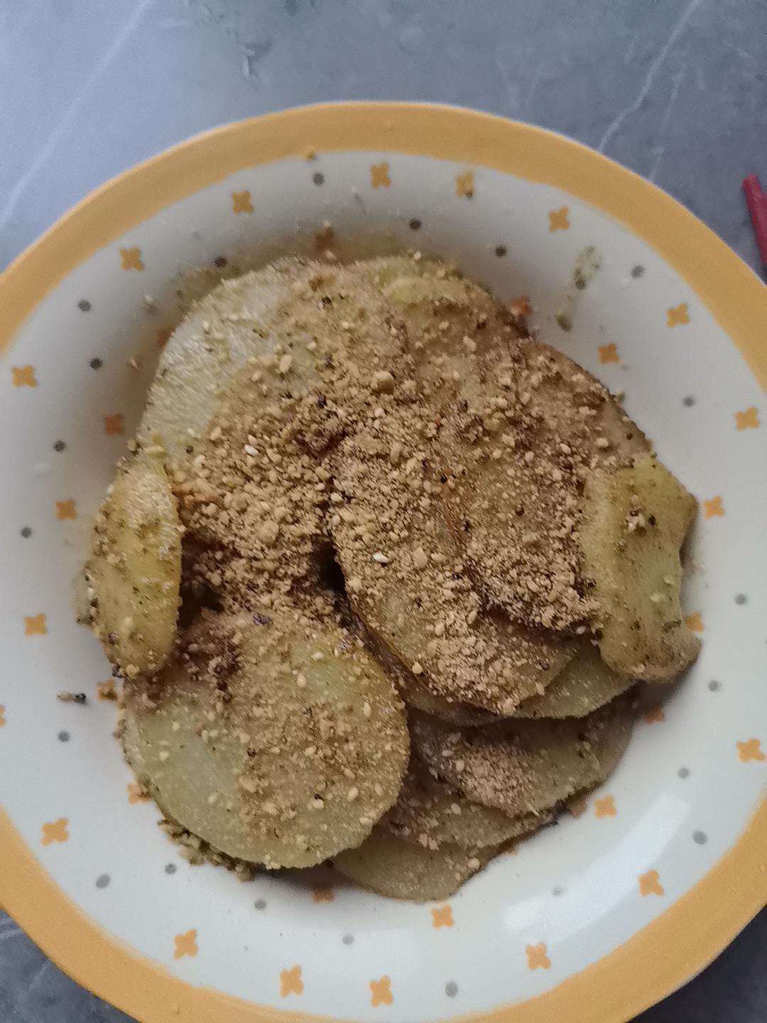一定要做一次的孜然土豆片