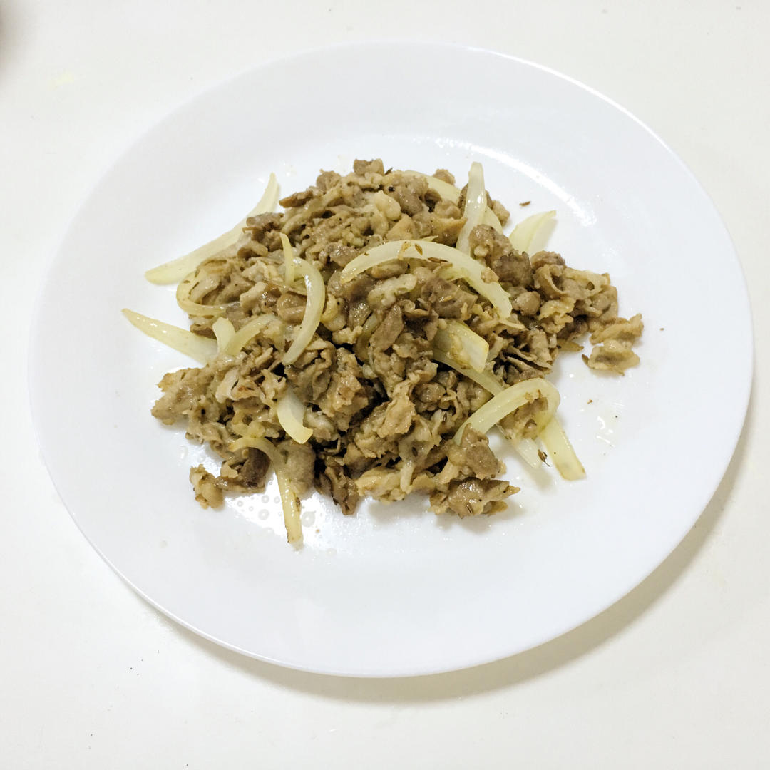 【孜然羊肉】深秋必吃的家常肉菜，夹馍更好吃~