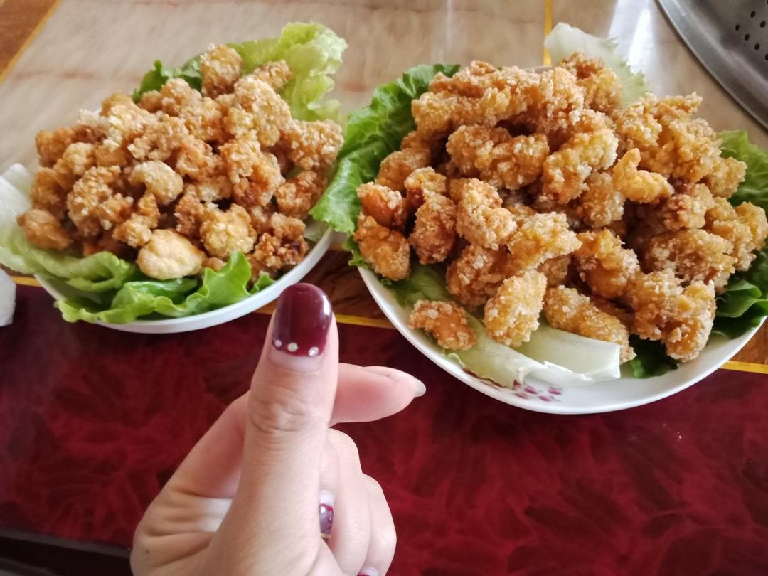 家庭版自制鸡米花