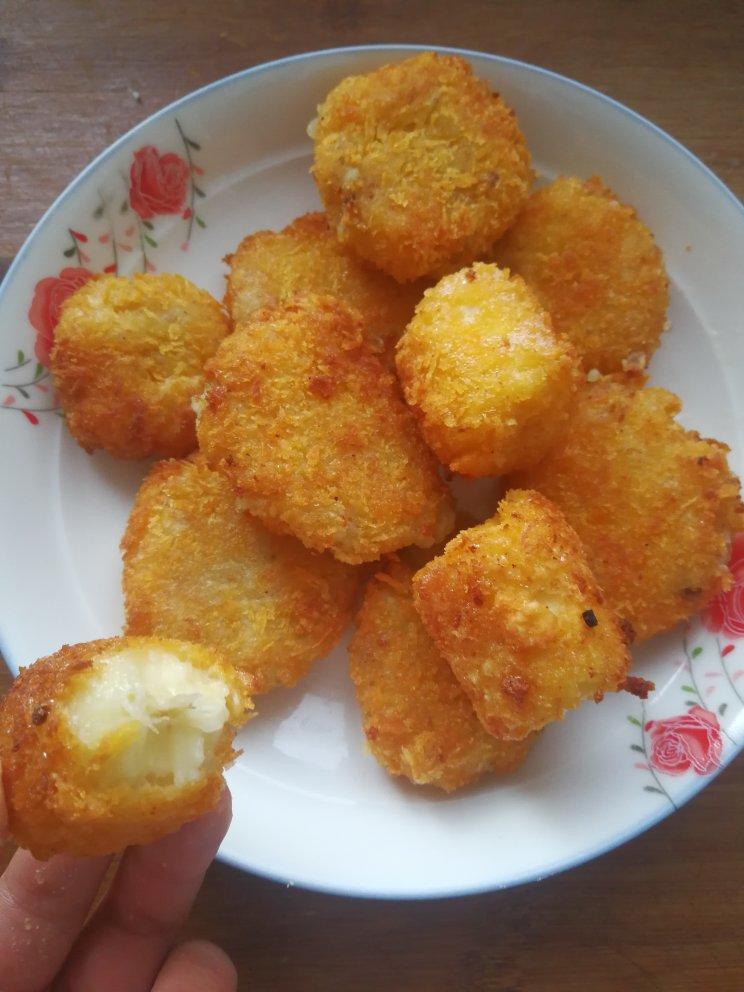 超级简单的可乐饼（洋葱肉沫）