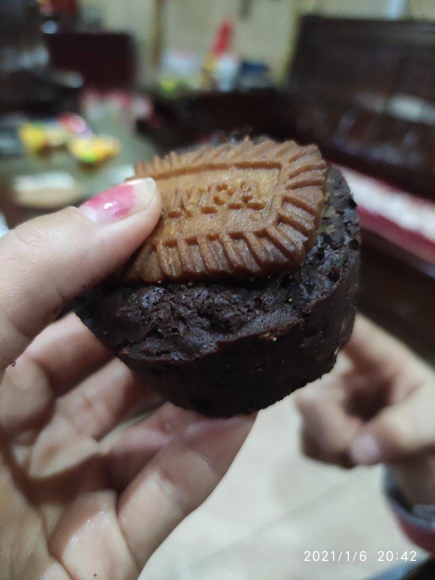 布朗尼+网红饼干 无需打发 拌均就可以烤的蛋糕 焦糖巧克力咖啡的完美结合